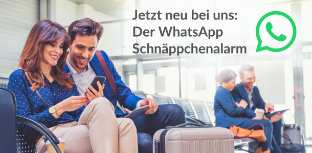 WhatsApp Schnäppchenalarm
