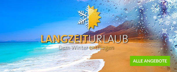 Langzeiturlaub mit Langzeit-Rabatten sichern!